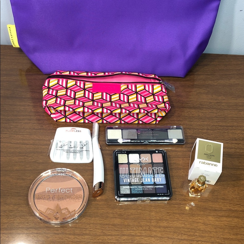 NEW Rabanne, Clinique, NYX etc.. Makeup Bundle.